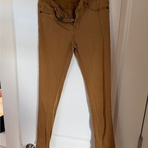 Chic Tan Skinny Pants for Women